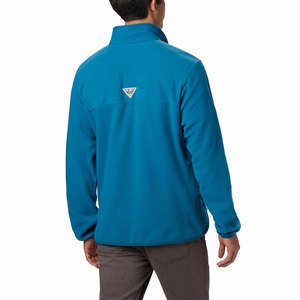 Columbia PFG Harborside™ II Skinna Pullover Herr Blå (PLICZ7048)